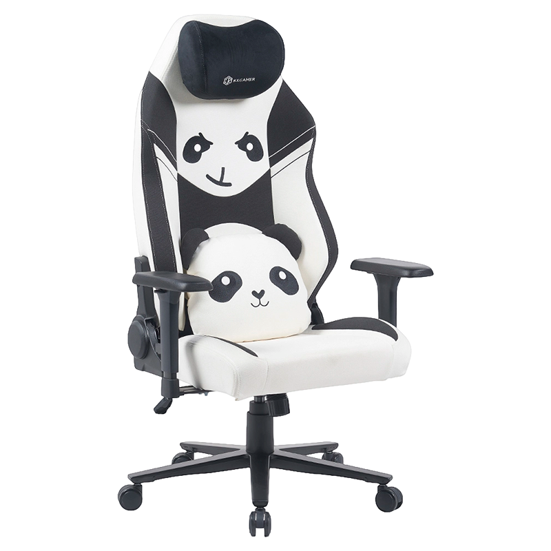 RXGAMER RX-2182 panda Kerusi permainan bergaya Kerusi permainan komputer ergonomik