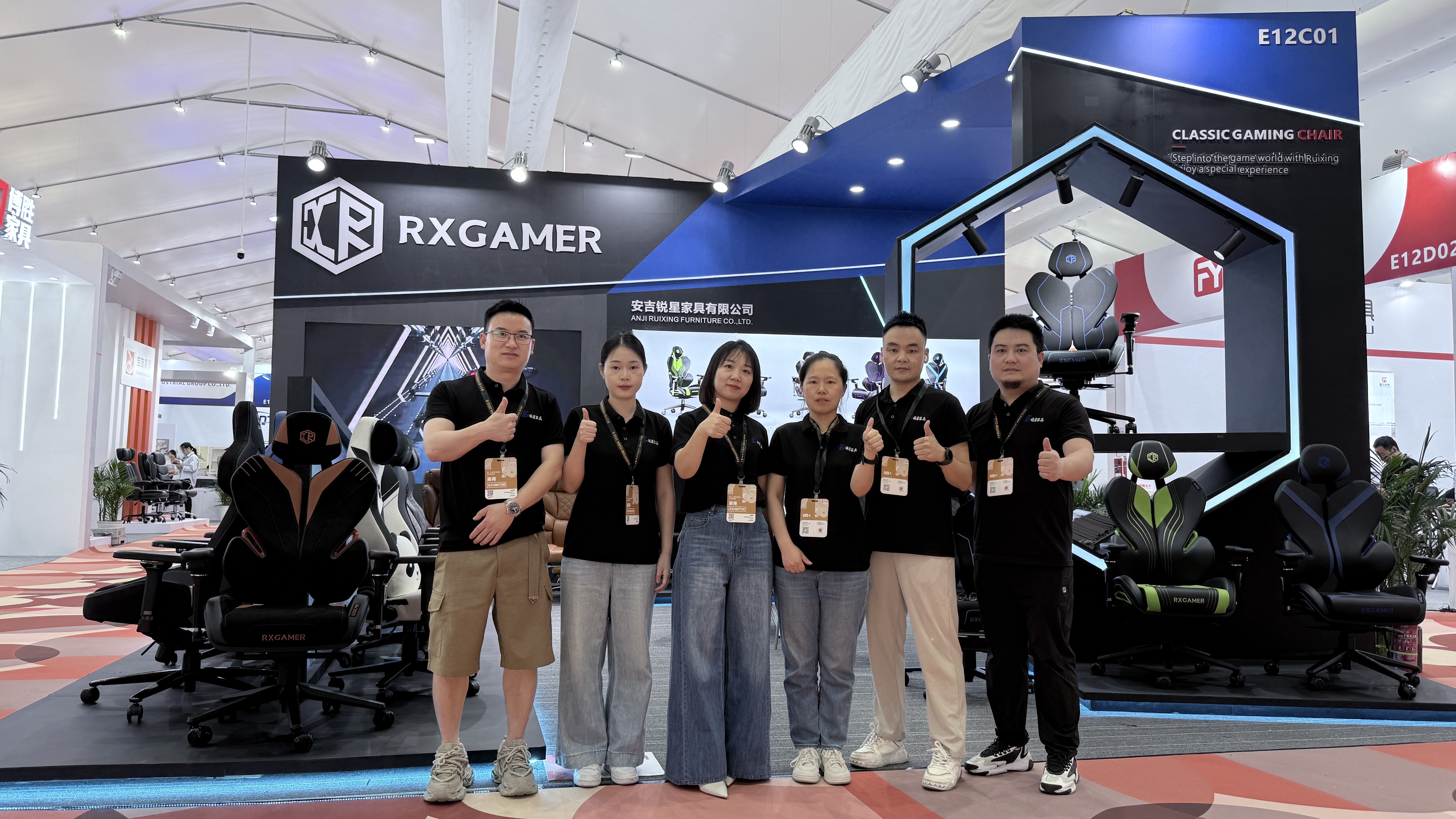 Perabot Anji RuiXing Berjaya Dipamerkan di Pameran Perabot Antarabangsa China ke-30