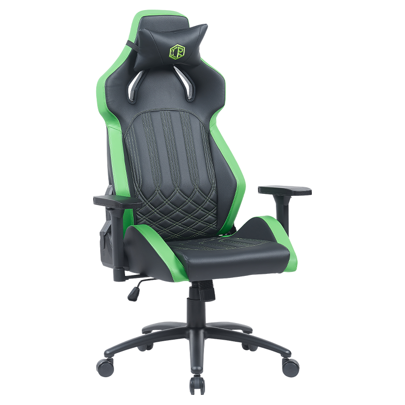 RXGAMER RX-2219 2D Tempat Letak Tangan Boleh Laras PU Wheels Kerusi Permainan Pejabat