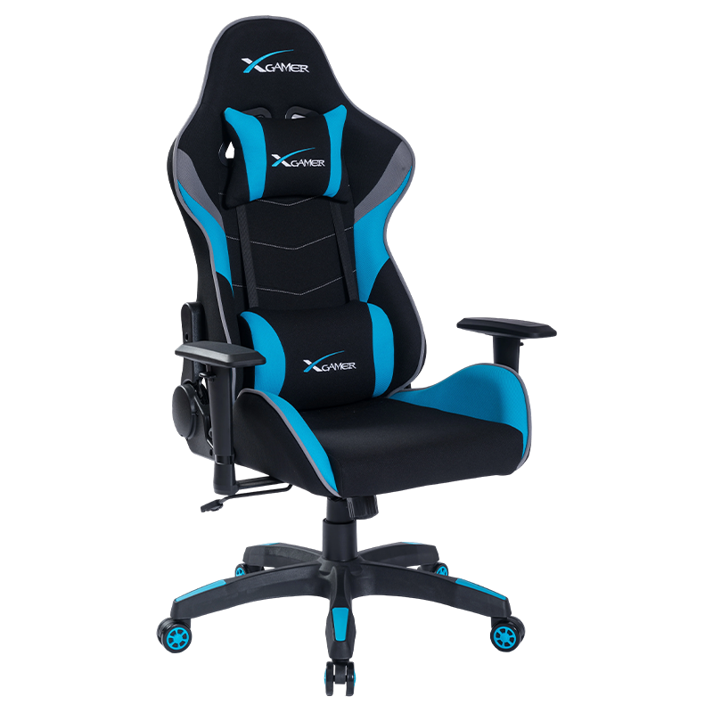 RXGAMER RX-2025 Kain Nanas Bernafas Kerusi Permainan Berbaring Boleh Laras