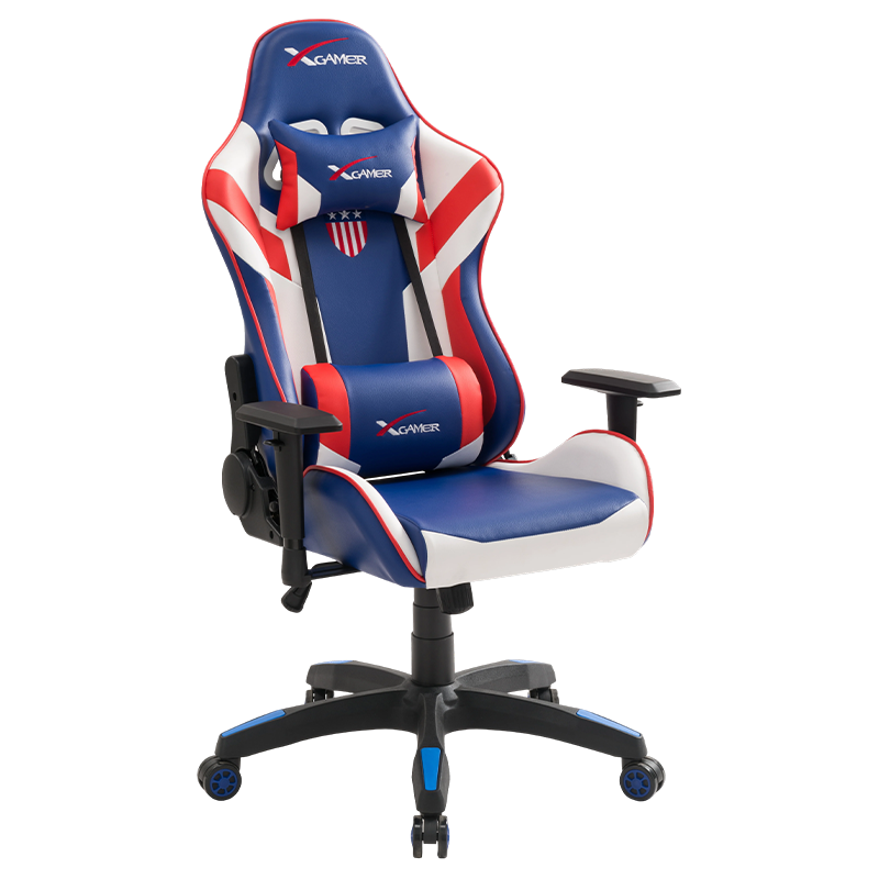 RXGAMER RX-2030 Kerusi Permainan Ergonomik Lumbar & Sandaran Kepala Boleh Laras