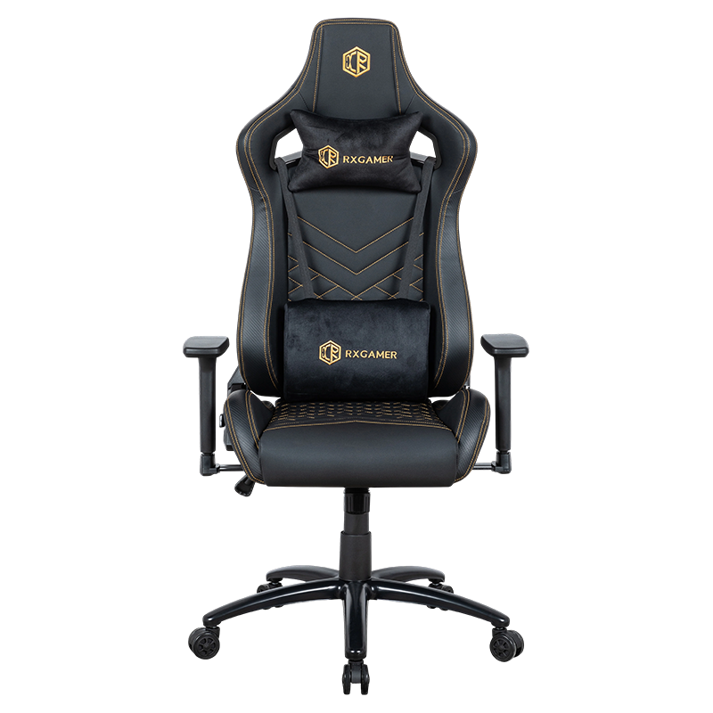 RXGAMER RX-2047 Black Matte 3D-Armrest Kerusi Permainan Pelbagai Fungsi