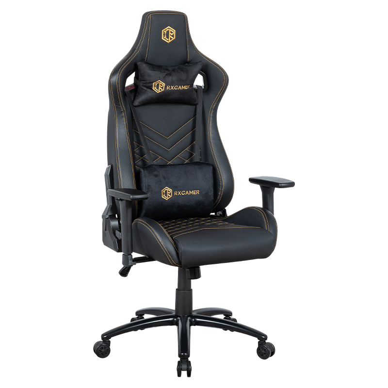 RXGAMER RX-2047 Black Matte 3D-Armrest Kerusi Permainan Pelbagai Fungsi
